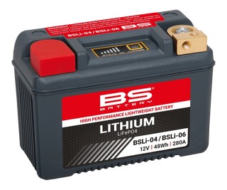 BATTERIE LITHIUM BS BATTERY KAWASAKI ZX10R 04›22 (BSLI-04/06)