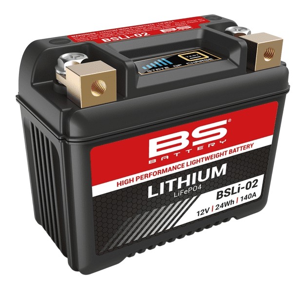 BATTERIE LITHIUM BS BATTERY YAMAHA R1 15›24 YAMAHA R7  (BSLI-02)