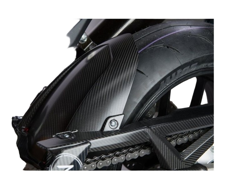 Garde boue arrière carbone Lightech Aprilia RSV4 / Tuono V4 2021› (CARA2020)