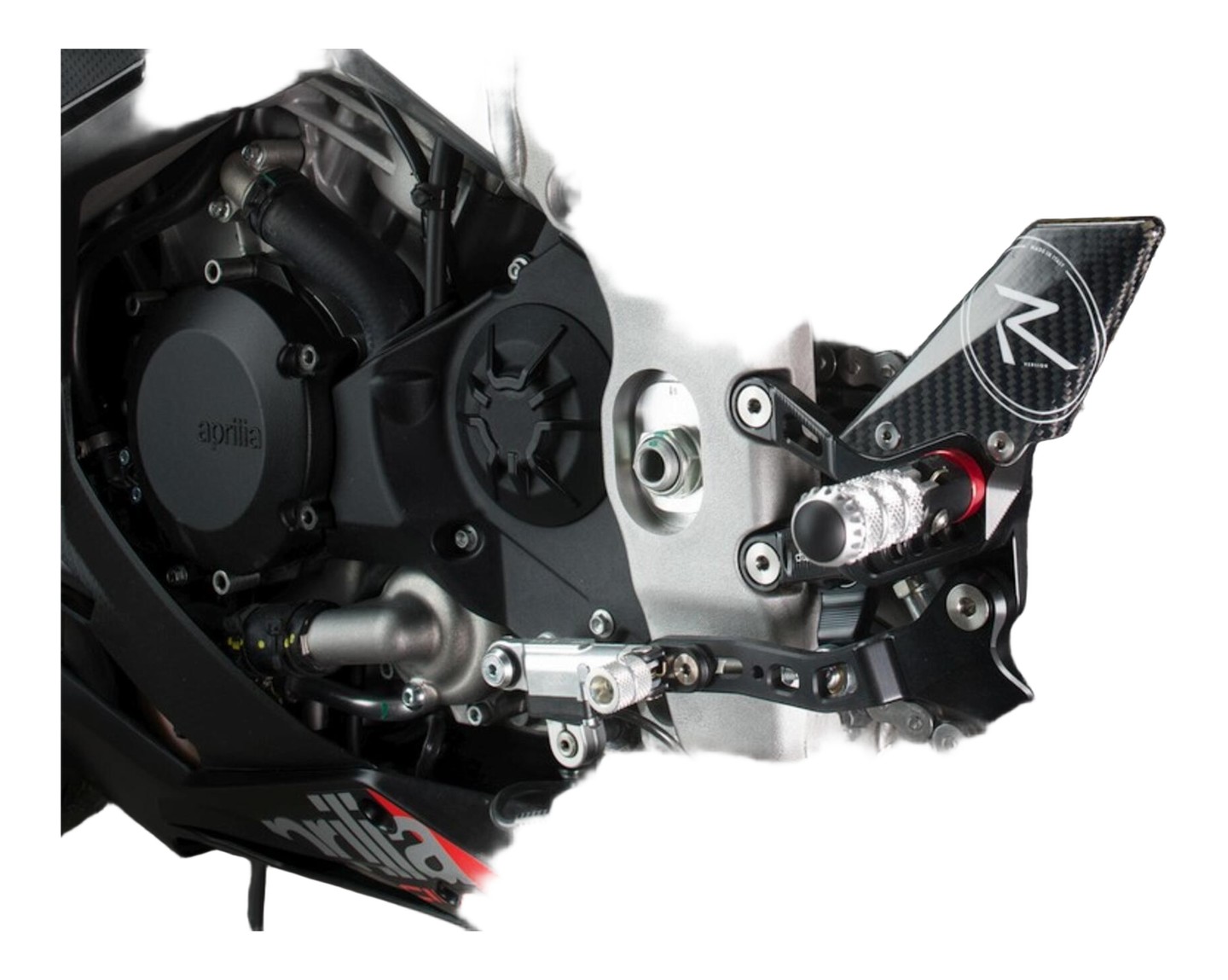 Version inversée avec protège talon carbone