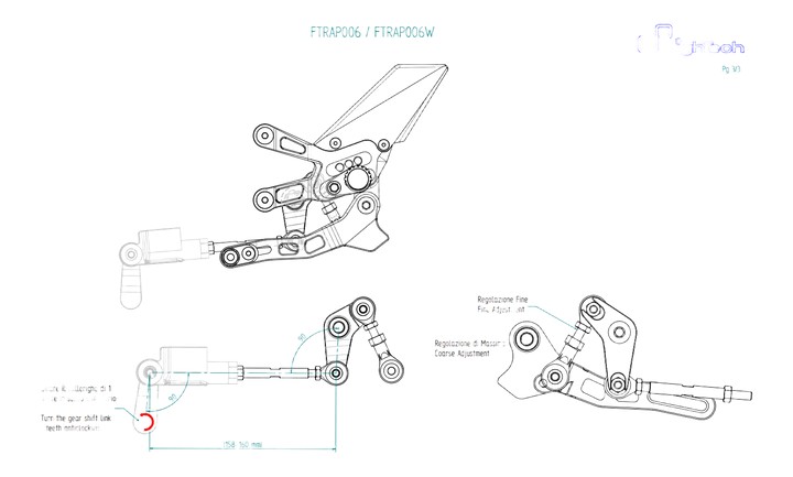 Cinématique selecteur inversé