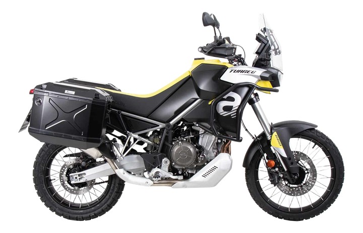 Kit supports + valises Xplorer Noir HEPCO&BECKER pour TUAREG 2021 › 2022