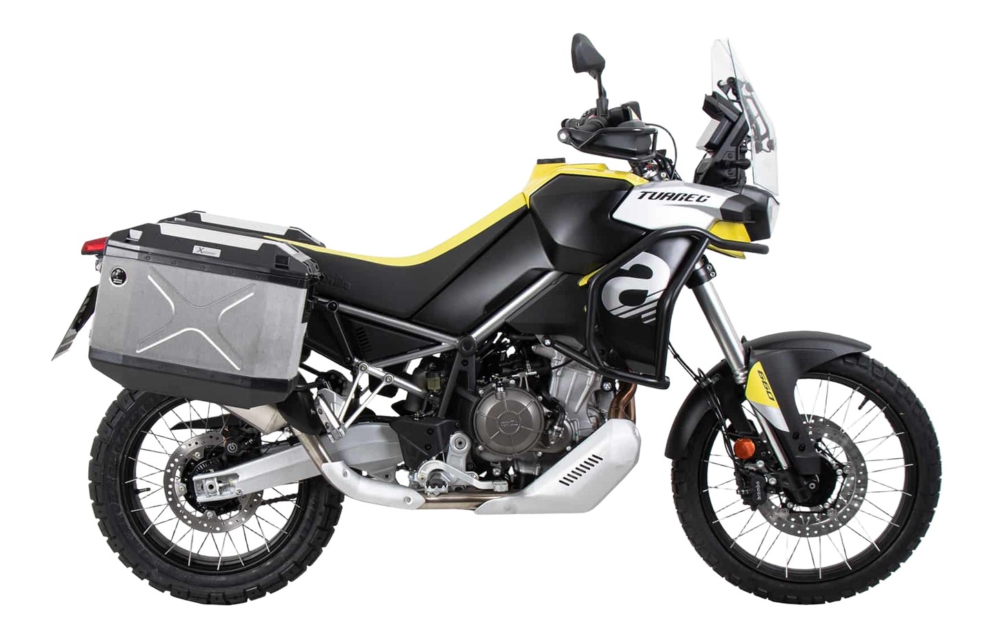 Kit supports + valises Xplorer Alu HEPCO&BECKER pour TUAREG 2021 › 2022