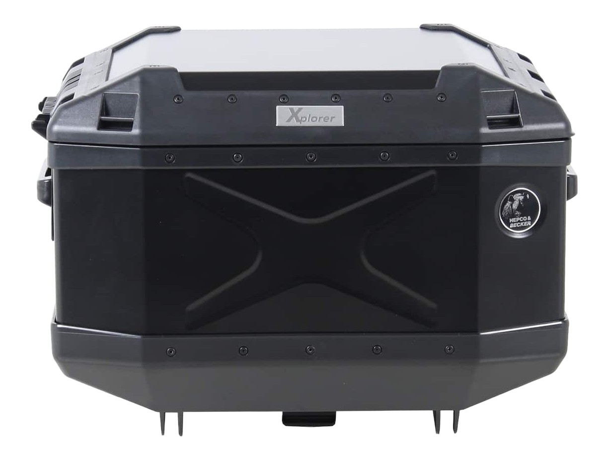 Top Case Xplorer Noir TC45 HEPCO&BECKER pour TUAREG 2021 › 2022