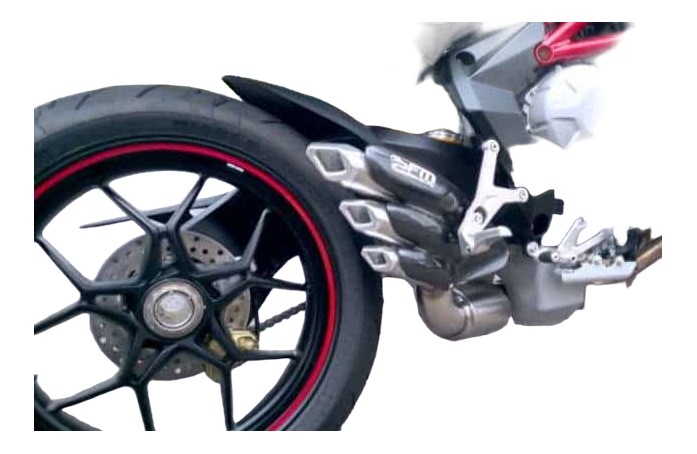 ECHAPPEMENT FM-PROJECTS MV AGUSTA TURISMO VELOCE 800 2015