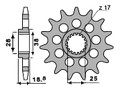 Pignon de sortie de boite allégé pas de 520 pour Yamaha R1 R1-M 2015›2024