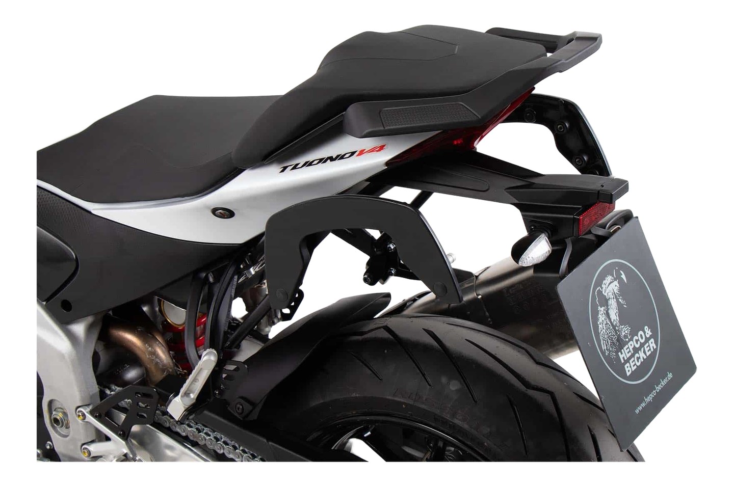 Kit supports de valises HEPCO&BECKER pour TUONO V4 2021›2024