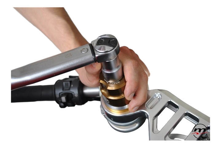 Clef MELOTTI pour bouchons de fourche OHLINS électroniques (CHF60E)