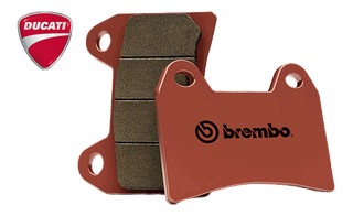 PLAQUETTES ARRIERE BREMBO POUR DUCATI