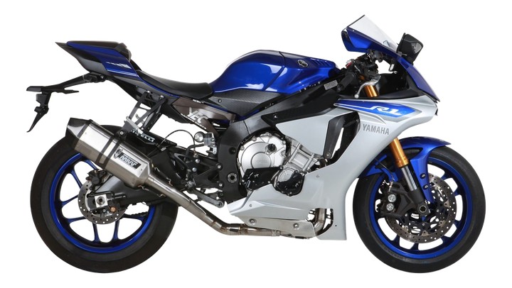 Ligne complète titane EVO MIVV pour YAMAHA R1 2015›2022