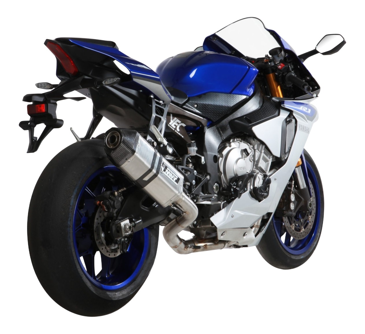 Ligne complète titane EVO MIVV pour YAMAHA R1 2015›2022