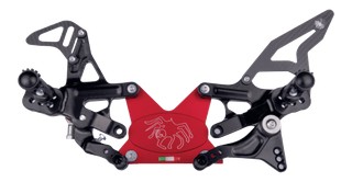 Commande reculée SPIDER au détail Aprilia RSV4 2017-2025