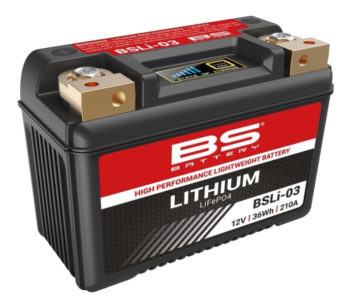 BATTERIE LITHIUM BS BATTERY YAMAHA MT-09 / TRACER 900 / XSR 900 2017›2022