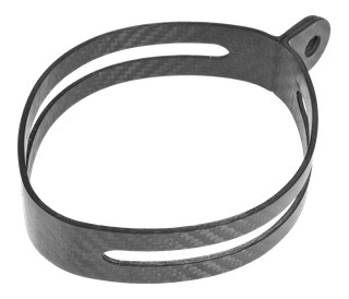 Collier de fixation carbone pour silencieux Arrow Race-Tech