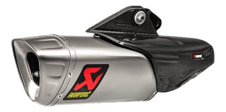 FLASQUE DE PROTECTION CARBONE AKRAPOVIC (P-HSY10SO5)