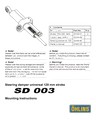 Amortisseur de direction Ohlins 120mm (SD003)