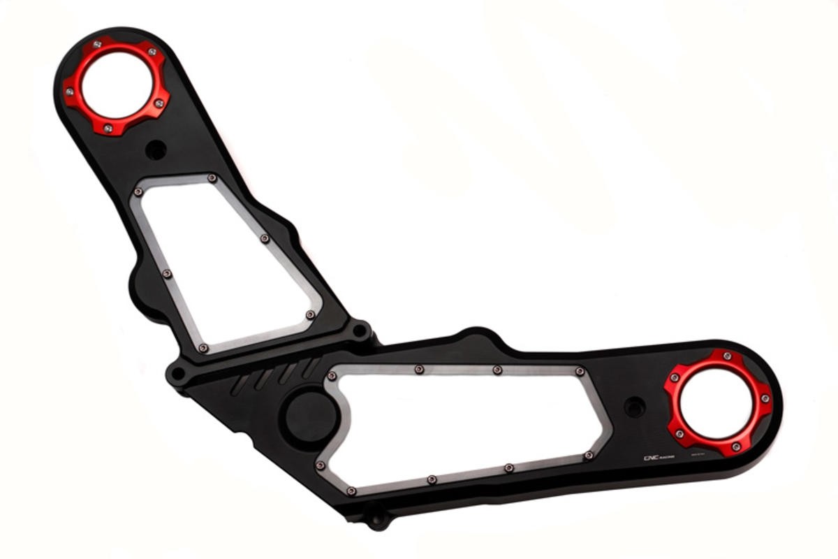 CACHES COURROIES CNC-RACING POUR DUCATI 696 / 796 / 797 (CC201)