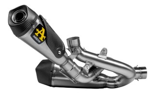 Demi ligne Arrow Works Inox Ducati Panigale V4 2018›2023 (71161PK)