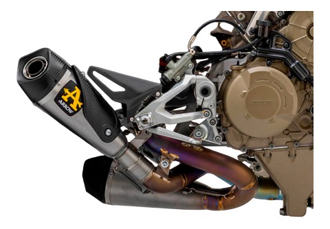 Demi ligne Arrow Works Inox Ducati Panigale V4 2018›2023 (71161PK)