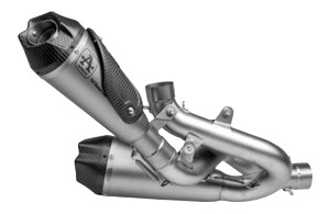 Demi ligne Arrow Works Titane Ducati Panigale V4 2018›2023 (71162PK)