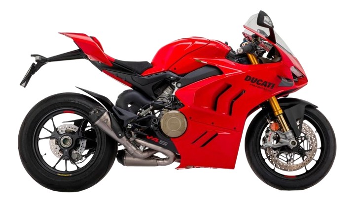 Demi ligne Arrow Works Titane Ducati Panigale V4 2018›2023 (71162PK)