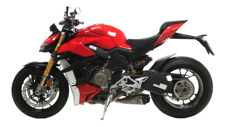 Demi ligne Arrow Works Titane Ducati Panigale V4 2018›2023 (71162PK)