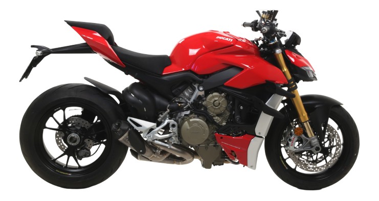Demi ligne Arrow Works Titane Ducati Panigale V4 2018›2023 (71162PK)