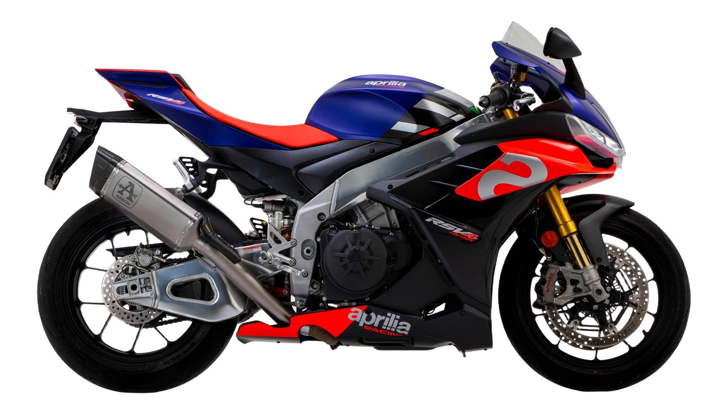 DEMI-LIGNE ARROW PISTA POUR APRILIA TUONO V4 2021-2025, RSV4 2021-2025