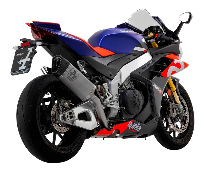 DEMI-LIGNE ARROW PISTA POUR APRILIA TUONO V4 2021-2025, RSV4 2021-2025