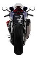 DEMI-LIGNE ARROW PISTA POUR APRILIA TUONO V4 2021-2025, RSV4 2021-2025