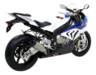 Silencieux ARROW WORKS Titane embout Carbone S1000RR 2015-2016 (71823PK)