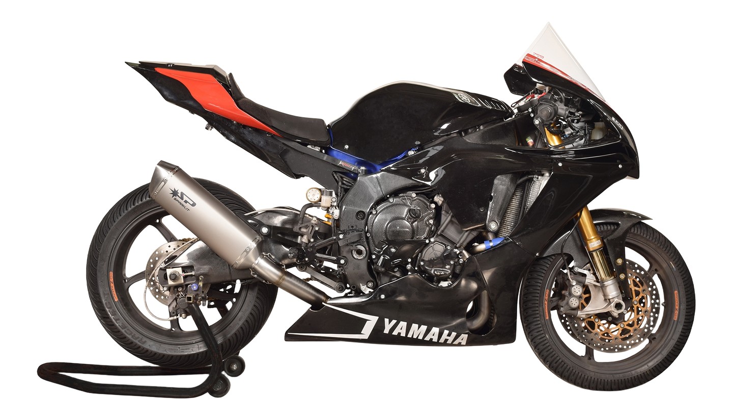 Demi-ligne racing inox SPARK Force Ø60mm YAMAHA R1 2015›2023 (GYA8878T)