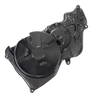 CARTER D'EMBRAYAGE EN CARBONE BRILLANT ILMBERGER APRILIA RSV4 2021-2023