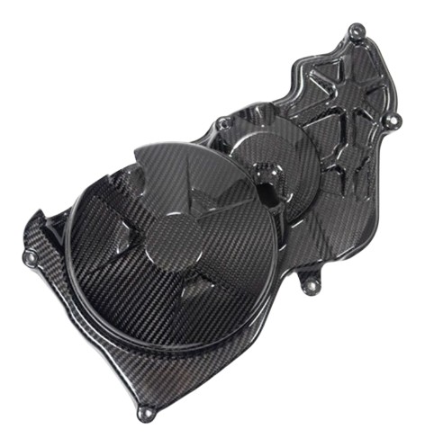 CARTER D'EMBRAYAGE EN CARBONE BRILLANT ILMBERGER APRILIA RSV4 2021-2023