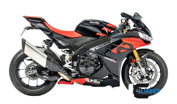 CARTER D'EMBRAYAGE EN CARBONE BRILLANT ILMBERGER APRILIA RSV4 2021-2023