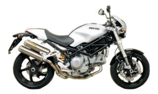 Arrow Round Sil Ducati Monster S2R 1000