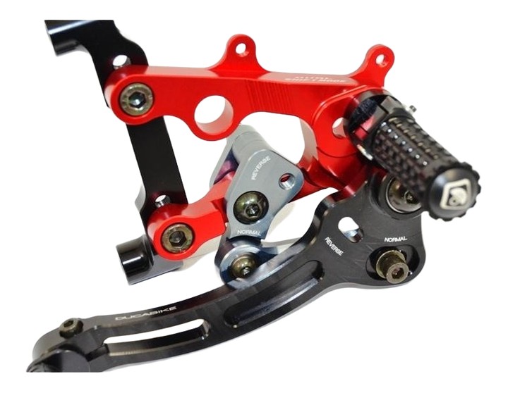 COMMANDES RECULÉES DUCABIKE TYPE SBK PANIGALE 899 - 959 - 1199 - 1299 - V2