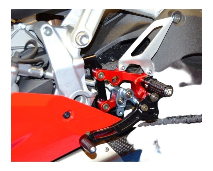 COMMANDES RECULÉES DUCABIKE TYPE SBK PANIGALE 899 - 959 - 1199 - 1299 - V2