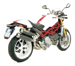 Silencieux Arrow Round Sil Ducati Monster S4R S4RS testa stretta