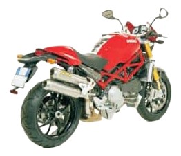 Silencieux Arrow Round Sil Ducati Monster S4R S4RS testa stretta