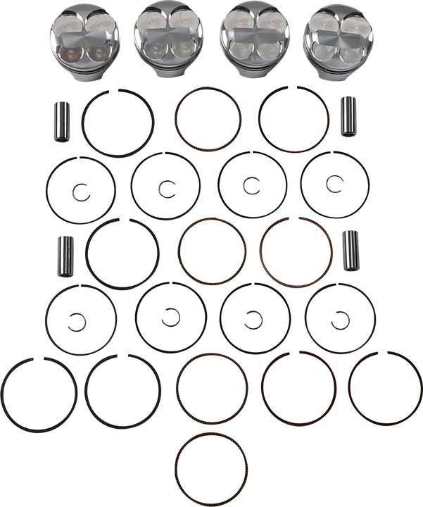 Kit de 4 pistons JE pour Honda CBR1000RR 2008›2016