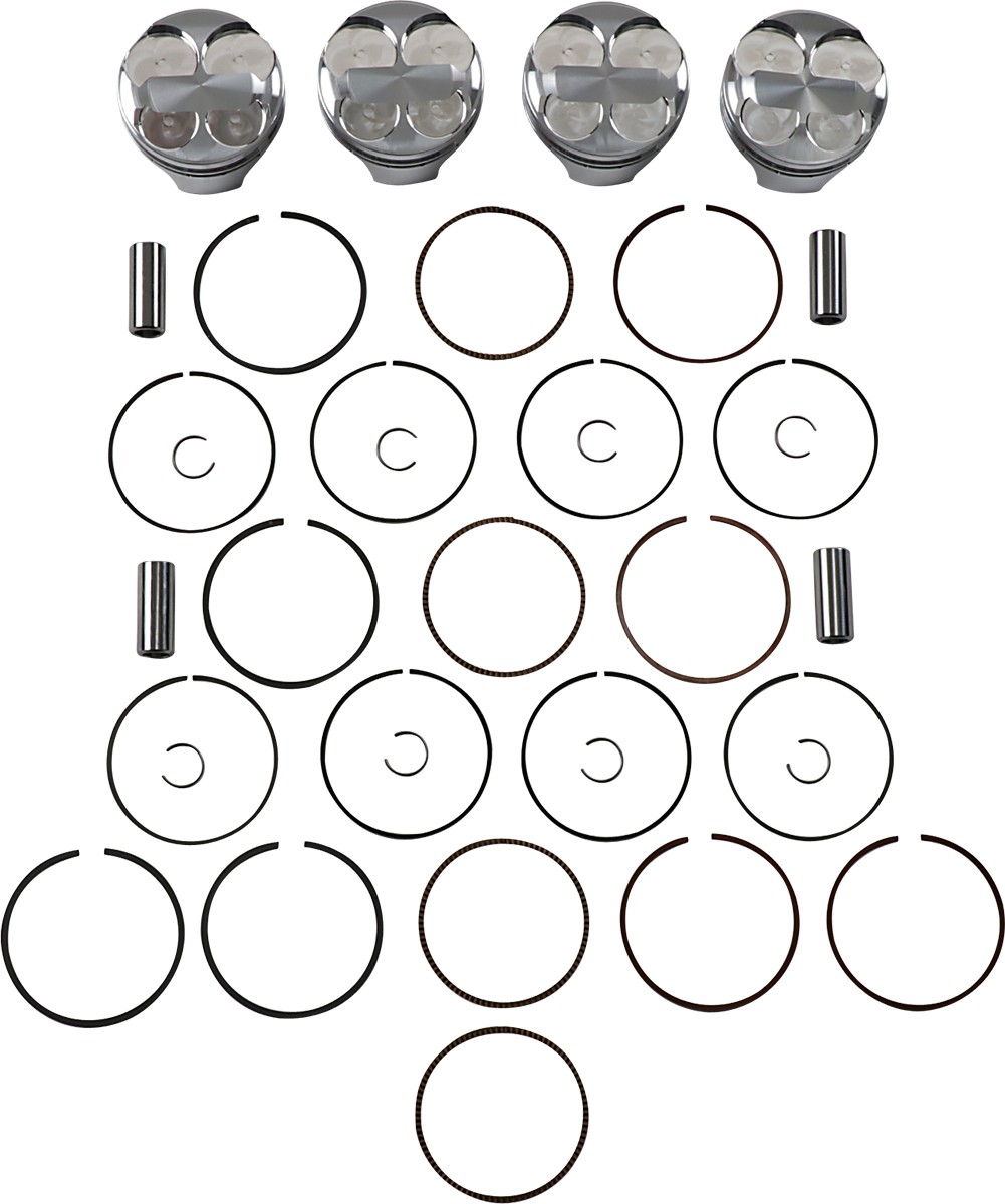 Kit de 4 pistons JE pour Honda CBR1000RR 2008›2016