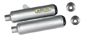 Silencieux Arrow Round Sil Ducati Monster S4R S4RS testa stretta