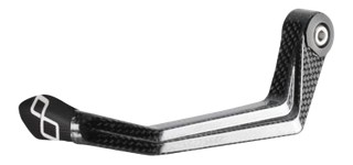 Protection de levier d'embrayage Lightech 132mm en carbone (ISS116LC)