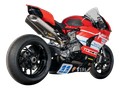 Ligne Spark full titane silencieux rectangular Ducati Panigale V2, 959, 1199, 1299  (GDU8837T)