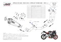 Ligne complète haute MIVV DELTA RACE EVO CARBONE APRILIA RS 660 / TUONO 660 ( X.AP.0001.SDRC)