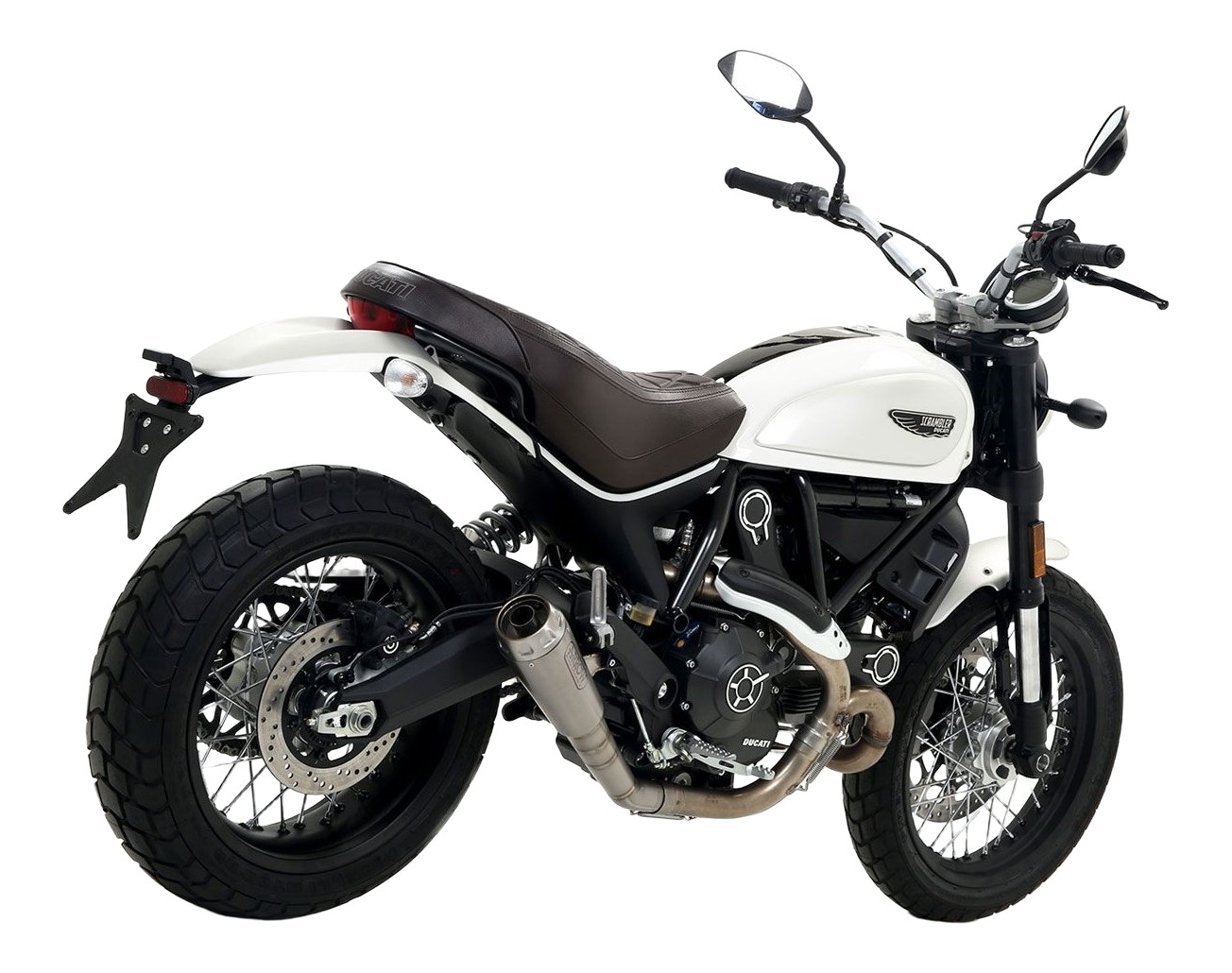 Silencieux Arrow Pro Race Titane Ducati Scrambler 800 17›20 (71212PR)
