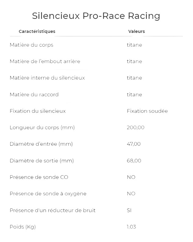 Silencieux Arrow Pro Race Titane Ducati Scrambler 800 17›20 (71212PR)