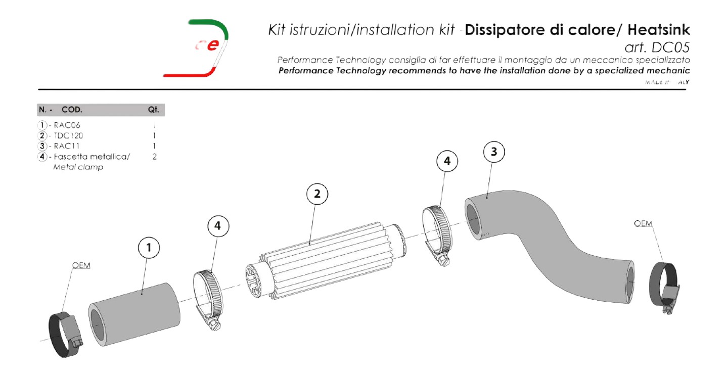 DISSIPATEUR DE CHALEUR DUCATI MONSTER 937