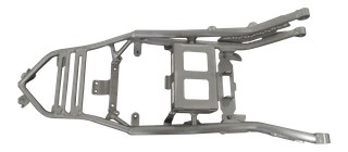 Boucle arrière alu MOTOHOLDERS avec support batterie ZX10R 2021-2025